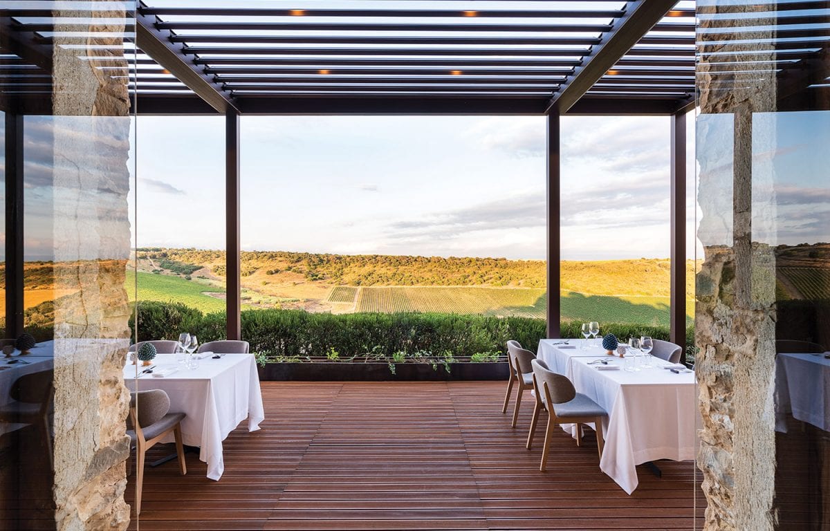 Pergola Vision per la terrazza della sala ristorante del Wine Relais Feudi del Pisciotto