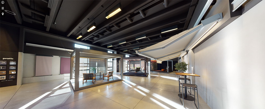 Pratic showroom in the Virtual Tour